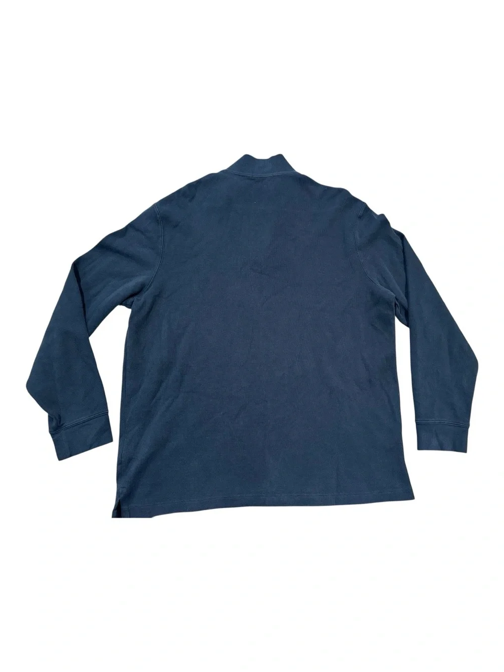 Polo Ralph Lauren Men’s Sweater Rib Estate Navy Blue Mock Neck Pullover Size XL
